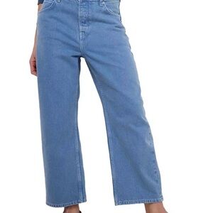 Free People We The Free Deep Trance Jeans Ocean